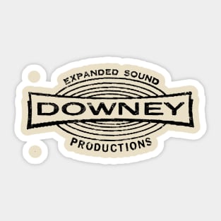 Downey Records Sticker